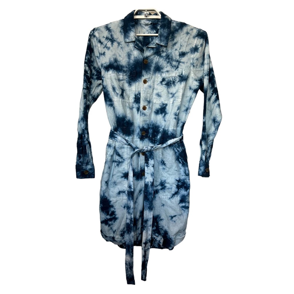 GAP Blue Tie-Dye Jumpsuit -8tall